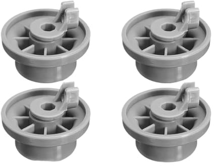 4pcs Dishwasher Wheels Compatible For Bosch Dish Washing Machine Rack Basket Wheels Replacement Parts