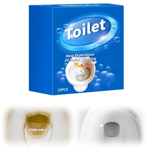 12 Pastilles Nettoyant Wc Surpuissant Tartre, 2026 Nouve Detartrant WC, Nettoyant Toilette Extra Fort, Effervescentes Pour Toilettes, Toilet Cleaner Pour Toilettes Égout Salle De Bains Nettoyage (1)