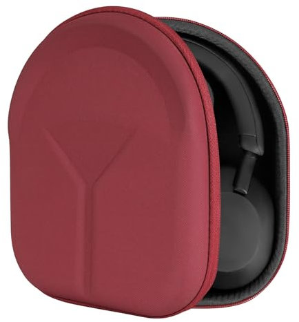 Geekria Tasche Kopfhörer für Sony XB950B1, XB950N1, MDRXB950BT, XB550AP, Sony WHXB900N, WH-1000XM3, WH-1000XM2, Hard Tragetasche (rot)