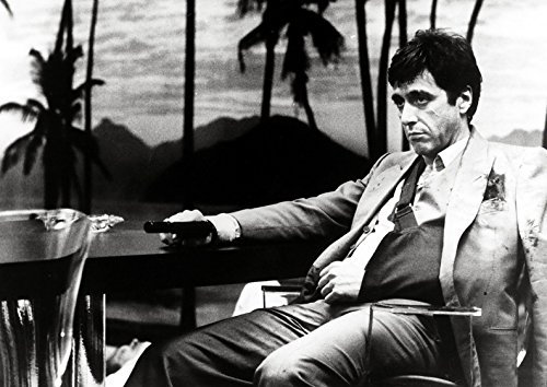Poster Tony Montana Scarface MIYTHISCHE Szene 02