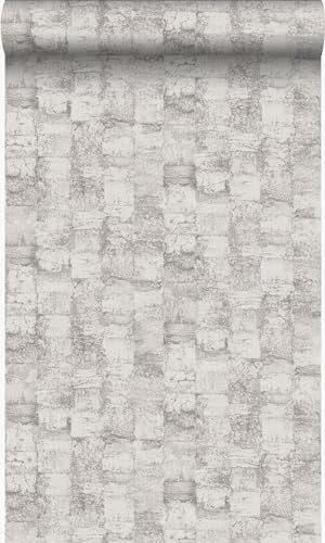 Origin papier peint à texture gris violet clair 53 cm x 10.05 m Wallcoverings