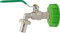 Graf Otto IBC-Kugelhahn Metall Standard, feste Mutter (Zubehör für IBC Tank) 874736, Grün