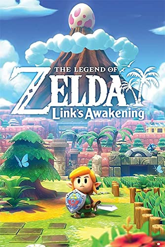 Pyramid International - Zelda The Legend of Poster Link's Awakening - Fantasy Wandposter für Wohnzimmer