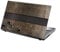 TaylorHe 13-14 inch (34cm x 23.5cm) Laptop Skin Vinyl Decal MADE IN BRITAIN metal plate with bullet holes cool pattern