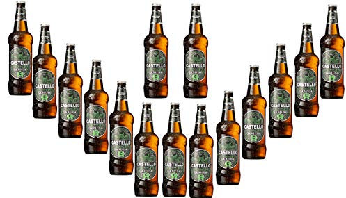 BIRRA CASTELLO - LA DECISA BIRRA BIONDA FRIULANA 100% Malto d' orzo ITALIANO - 15 Bottiglie da 66 Cl.