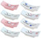 RoadLoo Baguettes en Céramique Support, Lot de 8 Porte-Baguettes en Céramique Imprimé à la Main Repos Cuillère Fourchette Style Japonais Porte-Baguettes Repose pour la décoration de la Maison (8)