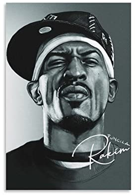Shenywell Wanddeko Poster Rakim Poster 50x70cm Kein Rahmen
