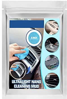 5 Zoll Auto Reinigung Weicher Kleber, Weicher und Flexibler Tastatur Reiniger Auto Luftauslass Reinigungsschlamm Universeller Staubreiniger Staubschutzkleber für Taschenrechner, Laptop, Tastaturen