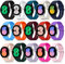 15 Pezzi Sportivo Silicone Cinturino per Samsung Galaxy Watch 7 6 5 4 FE Cinturini 44mm 40mm/Watch 5 Pro 45mm/Watch 6 4 Classic 47mm 46mm 43mm 42mm Donna Uomo,Sportivo Senza Gap Cinturino Ricambio