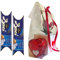 Baci Perugina Cadeau Fête de la femme 2024 – 2 x 37,5 g Tubes Perugina + coffret cœur en étain + cœur décoratif lumineux + boîte blanche avec fenêtres à cœur + roses rouges