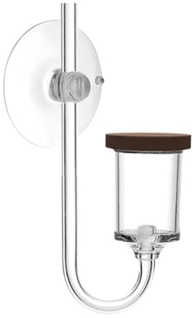 Aquarium CO2 Diffusor, Neo CO2-Diffuser mit Keramik, φ 13mm/19mm/25mm optional, Feine Co2-Nebel, Co2 Diffusor mit Saugnapf für alle Arten von Aquar