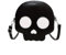 Ro Rox Totenkopftasche Halloween Kunstleder Geldbörse Schwarz Weiß Umhängetasche
