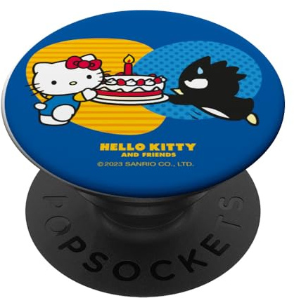 Torta di compleanno - Hello Kitty e Badtz-Maru PopSockets PopGrip Intercambiabile