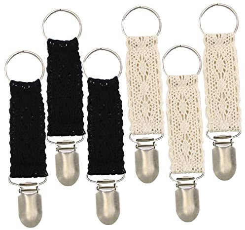 SHERCHPRY 6-teiliger Hutclip für Reisetaschen Mehrzweck-huthalter-clip für Outdoor Hutclip für Reisen Winddichtes Hutzubehör Aus Metall mit Blumenmotiv