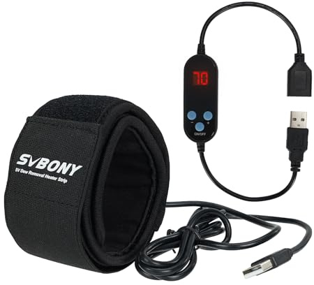 SVBONY SV172 Objektivwärmer, 430 mm Objektivheizung für Kamera, PWM-Funktion | Für Teleskop und Kamera, USB-Schnittstelle, von 25 Grad bis 70 Grad einstellbarer Temperaturbereich, mehrschichtiger Aufbau