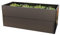 PRIMEYARD 200 x 85 x 77 cm Hochbeet Theo, Stahl, Anthrazit-Metallic