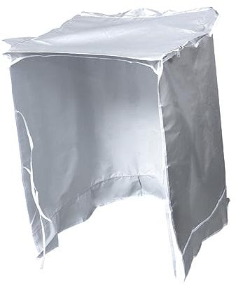 RORPOIR Washing Machines Cover Washer and Dryer Protector Sunscreen Load Cover Protection Silver Easy to Clean