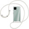 Handykette kompatibel mit Google Pixel 4a 4G Hülle Silikon - Handy Hülle mit Kordel zum Umhängen - Flexible Necklace Hülle Transparent Silikon Handyhülle Case mit Kette Stossfest Schutzhülle