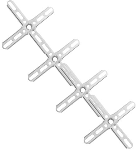 HONITANO 4Pièces Supports de Montage de Lampe Fer Crochets de Fixation Croisés pour Lustres Accessoires de Plafonnier et Applique Murale