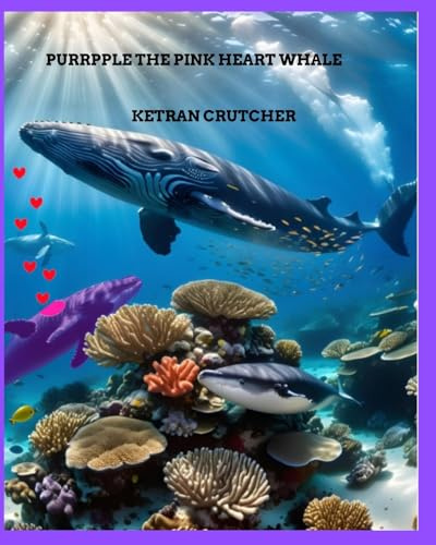 Purrpple The Pink Hearted Whale