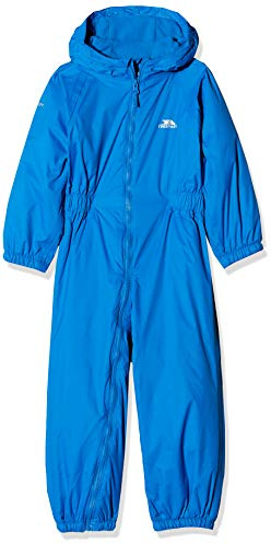 Trespass DripDrop Childs Rain Suit - 0, Unisex, Blue (Cobalt)