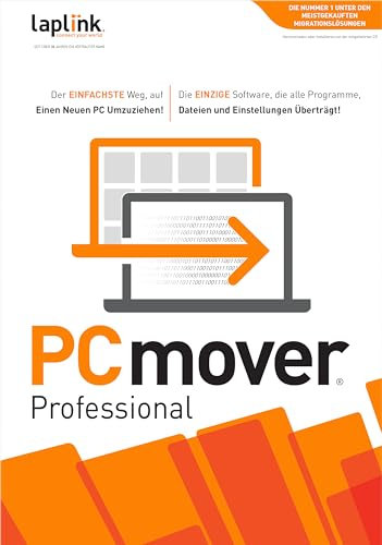 PCmover Professional 11 (2 Nutzungen) - Der einfachste Weg, auf einen neuen PC umzuziehen! [Download]