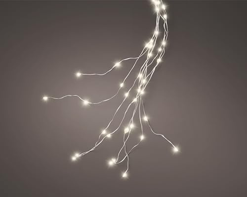Lumineo Lichterkette Tree Lights warm weiß - 672 LEDs - 2,1 Meter - Silberdraht - Indoor & Outdoor - IP44 Schutz - 16 Lichtstränge