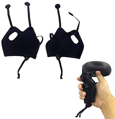 LICHIFIT Anti-slip High Sweat Absorption Anti-skid Handle Protective Sleeve Washable Cover for Oculus Quest/Rift S VR Gaming Headset Controller