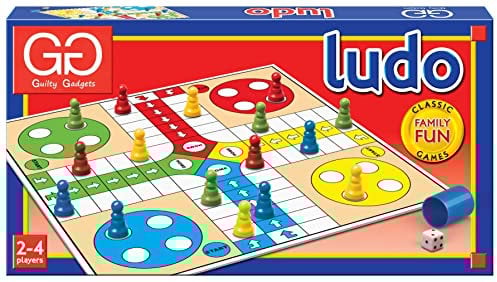 Ludo - Jeu de société traditionnel pliable pour adultes, enfants, débutants, enfants