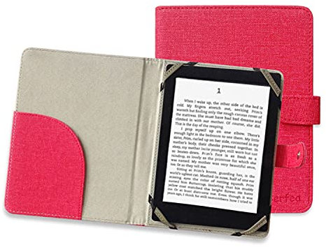 Berfea Étui pour liseuse Pocketbook Inkpad 3/Inkpad 3 pro/Pocketbook740/BOOX Nova Pro/Likebook Mars/Likebook Plus/Likebook muses 7,8