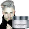 Männer Frauen Haarstylingcreme Starkes Styling Serum Moderne Haarprodukte Hohes Styling und Matt-Effekt Geeignet für Travel Party Festival (Grau)