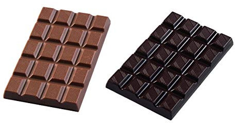 PEGANE Moule à Chocolat 4 Mini tablettes Polycarbonate 30 g