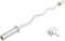 Strongway® Olympic EZ Curl Bar + Spring Collars - 2 Weight Lifting Barbell (330LBS Rated) - Olympic Weight Lifting Bar for 2 Inch Weights Plates for Gym Equipment Fitness Training Workout Exercise