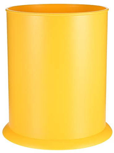 Kitchen Utensil Holder Plastic Chopsticks Storage Stand Spoon Fork Storage Pot Case Organizer Countertop Tableware Container Yellow