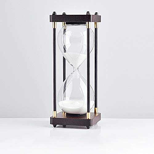 Sabliers Minuterie Artisanat Verre Décoration Sabliers pedagogiques Sablier Décoration Créatif sablier coloré 30/45/60 minutes,Cadeau souvenir créatif unique Pour optimiser la gestion de son temps