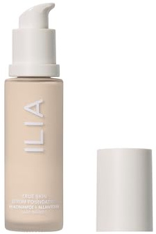 ILIA - True Skin Serum Foundation | Non-comedogenic, Cruelty-Free, Vegan, Weightless Feel, Buildable Coverage, Safe For Sensitive Skin (Mindoro SF.25)