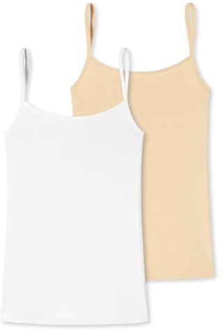 Uncover by Schiesser - Damen Cotton - Spaghetti Top - 2er Pack