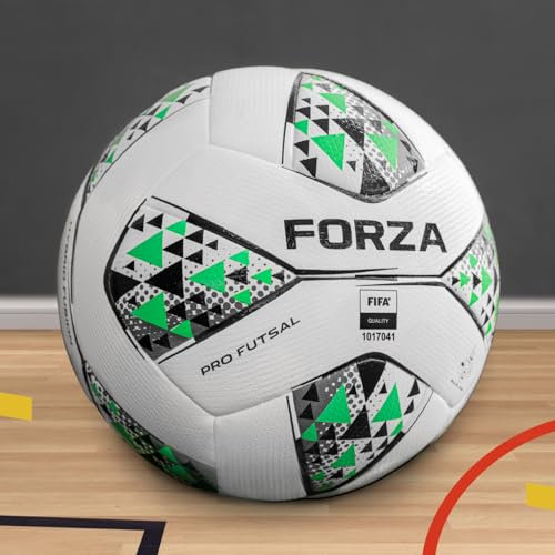 FORZA Pro Futsal Ball [Größe 3/4] | Hochleistungs Matchball | 1/3/12 Stück (Größe 3, Packung von 1)