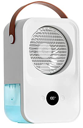 TOTMOX Ventilatore portatile dell'aria di raffreddamento dell'automobile per berlina SUV RV Boat Truck Auto Home Office Circolatore d'aria di raffreddamento elettrico della stanza di raffreddamento