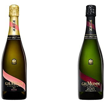 Mumm Champagne Rosé, non-millésimé, 75cl & Millésimé