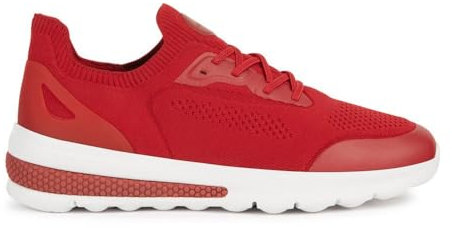 Geox U Spherica Actif A, Zapatillas, Hombre, Rojo, 42 EU