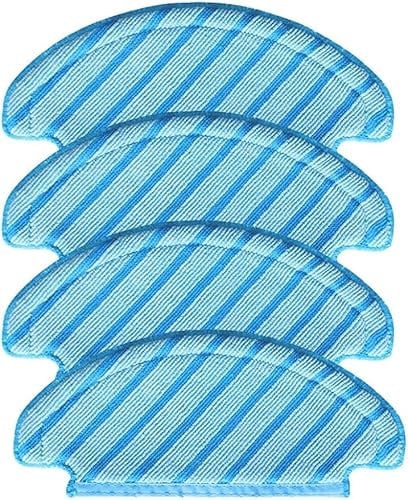 YUETTYY Microfibre Pad Rag Mop For Ecovacs T8 For Deebot N10 N10 Plus Robot Vacuum Cleaner Wipes