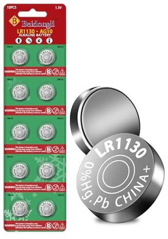 Beidongli LR1130, batterie a bottone AG10, 1131, 189, 1,5 V, batteria alcalina, LR54, batteria a bottone