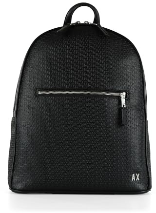 Armani Exchange Herren, Essential, Logo All Over, Zipped Pocket Elba