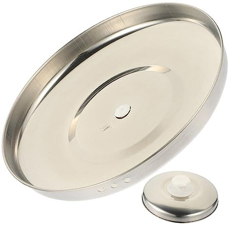 OKUMEYR Tapas Metálicas Para Olla Arrocera Tapa De Acero Inoxidable Antideslizante