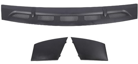 Grilla di Copertura per Sfiato del Cofano 1698300075 1698300175 A1698360018 Sostituzione in Plastica ABS Classe W169 con Facile Installazione Regolare il Flusso D'aria Liscio