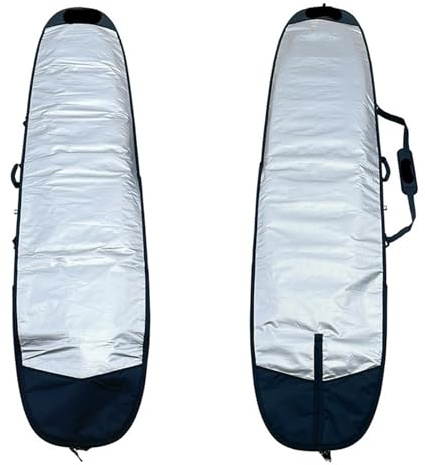 Custodia Per Immagazzinaggio Surf Borsa for SUP/tavola da surf di alta qualità da 8,6/9,2/9,6 piedi - Copertura impermeabile for longboard/skimboard/pranchas con cinturino regolabile, surf(8.6 Long)
