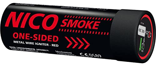 Smoke Granate 80 sek mit Abreißzünder ROT Nico