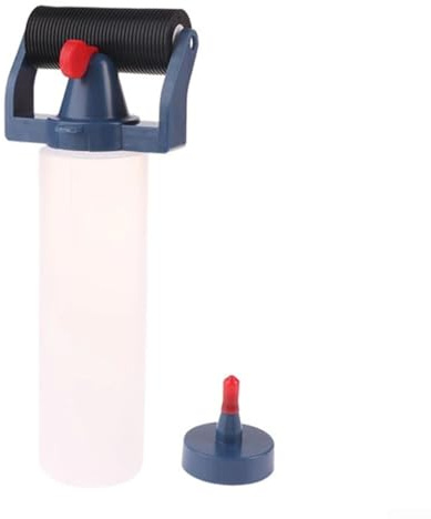 CYRENT Glue Roller Applicator Bottle, Kit for Applying Wood Glue, General Glue Roller Bottle Applicator, Precise Glue Coating for Woodworking, Efficient and Economical 21 * 7 * 4.9cm