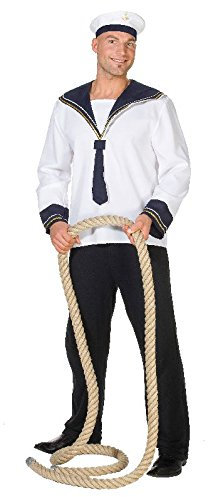 4U-Onlinehandel Matrose Gr. 60 Karneval Fasching Mottoparty Männerkostüm Verkleidung